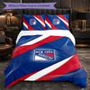 Набор постельного белья из микрофибры с узором New York Rangers, 3 предмета, Декор, Комплект с пододеяльником для спальни, Домашнее использование