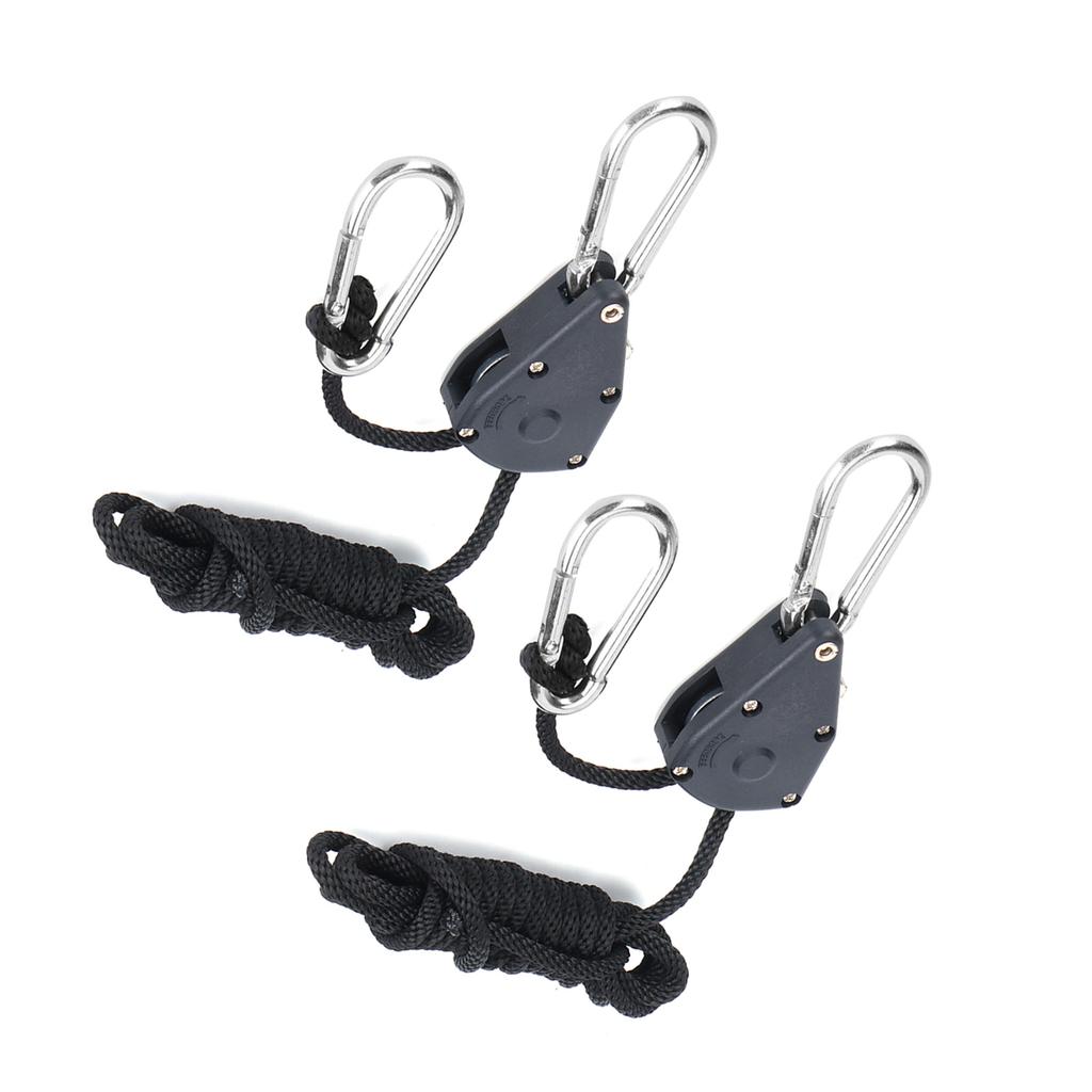 2 шт. Подвеска-зажим для веревки 1,8 м Регулируемый ролик для веревки для выращивания растений