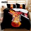 Duvet Cover Basketball Player Queen Bedding Set Microfiber Competitive Sports Game Comforter Cover for Kids Teen Bedroom Decor