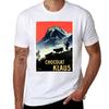 CHOCOLAT KLAUS by Carl Moos Vintage Swiss Chocolate Drink Advertisement T-Shirt T Shirts Cotton 100% Man T Shirt Luxury T-Shirt