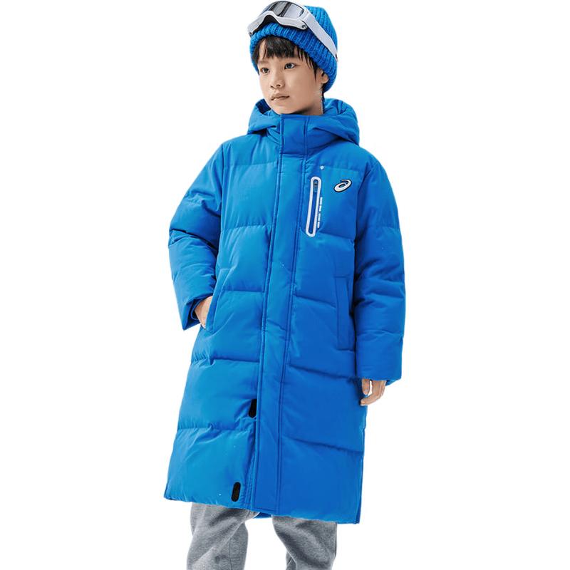 Asics Kids' 2024 Winter Teflon 3-Proof Long Down Jacket