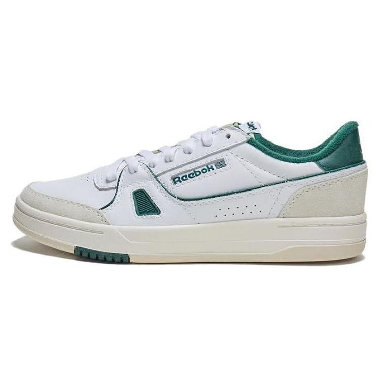 Reebok Легкие амортизирующие прочные низкие кроссовки Унисекс Белые Зеленые 100074275