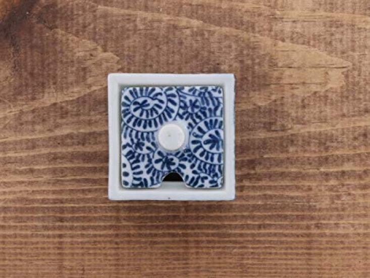 Посуда East Square Горчичница с дизайном «Осьминог и арабеска» продана (Ложку отдельно) или-015