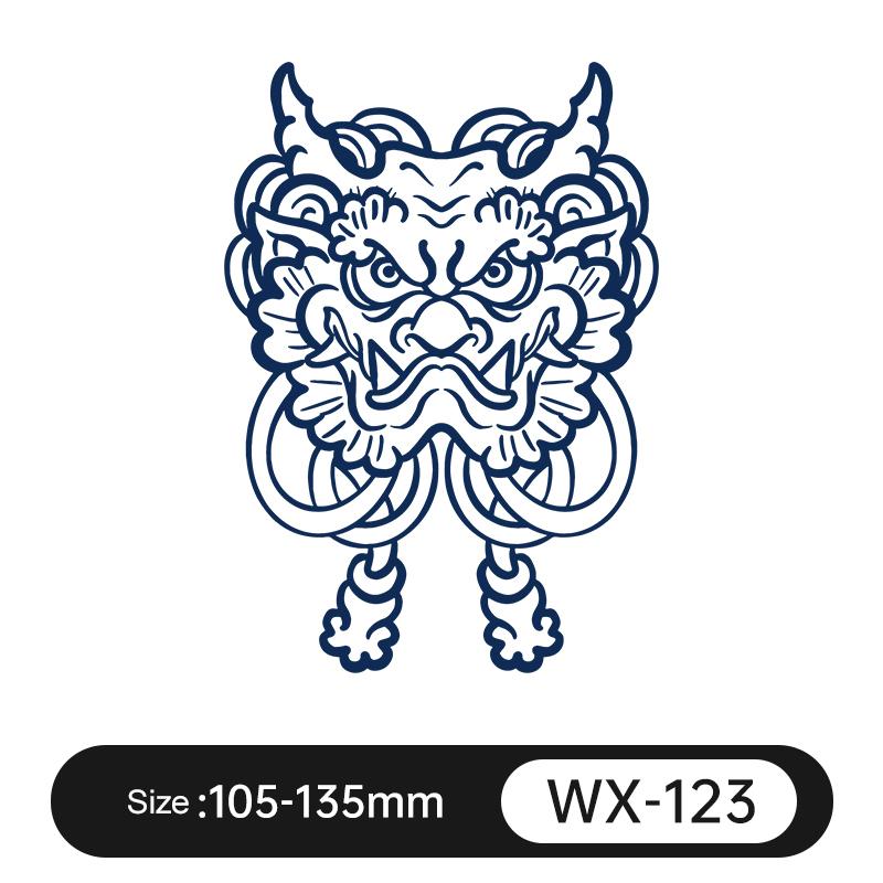 Bxtats Custom Herbal Genipin Juice Ink Tattoo Symbols Minimalism Fingers Tattoos Last 1-2 Weeks Semi Permanent Tattoo Stickers