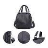 Fashion Wild School Bag Female PU Leather Travel Bag Gril's Sewing Thread Shcool Bag