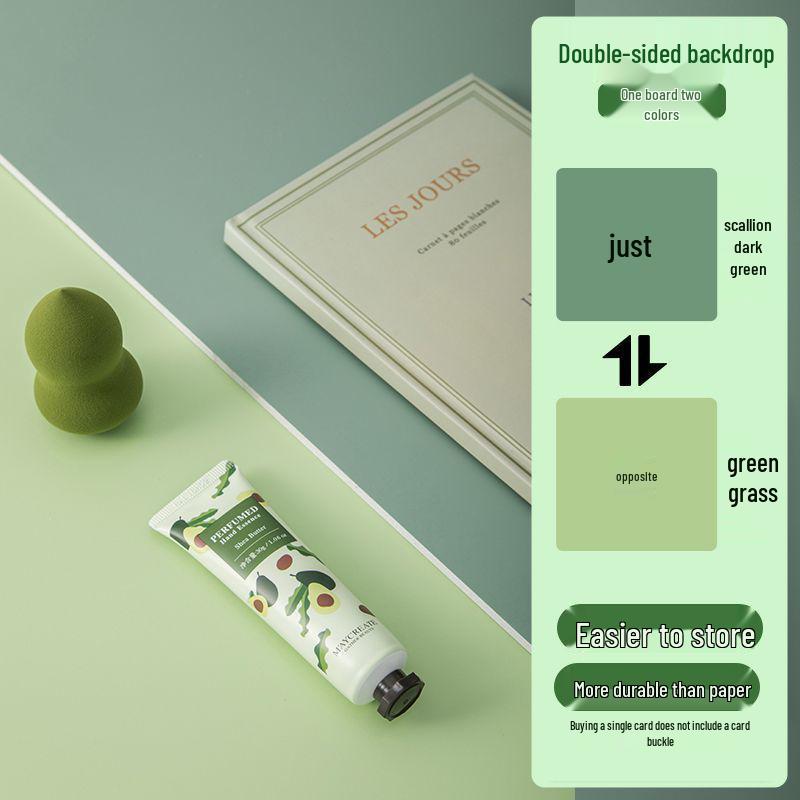 Однотонный фон для фотосъемки - Пленочный ПВХ для косметики, натюрморта, тортов и пищевой фотосъемки