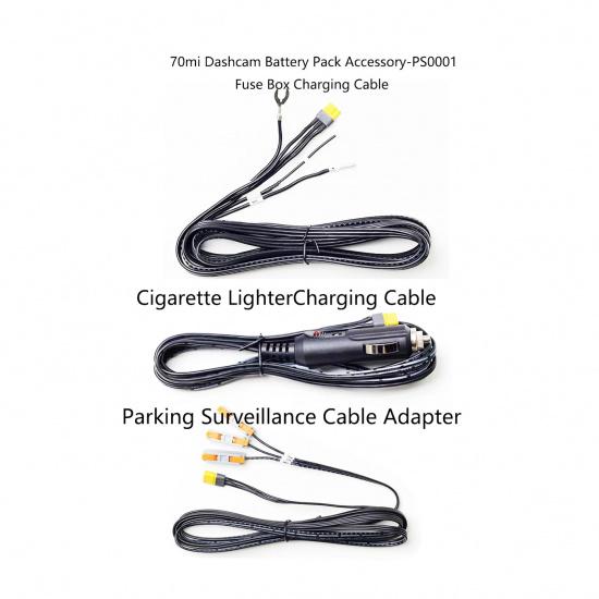 for 70mai Parking Surveillance Cable Adapter for 70mai Cigarette Lighter Charging Cable for Parking Surveillance CableAdapter