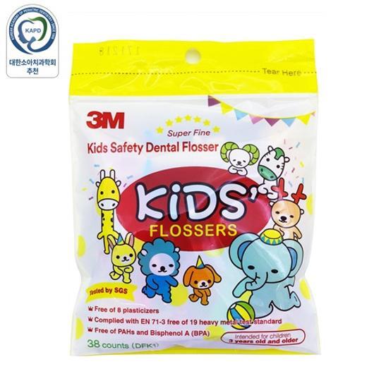 3M Kids Disposable Dental Floss 38 Pieces