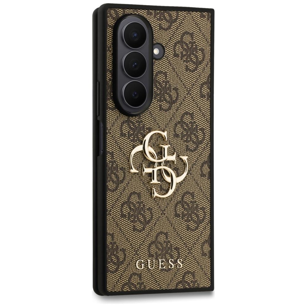 Etui Guess Big 4G Logo Classic Logo Do   Samsung Galaxy Z Fold7 Brązowy