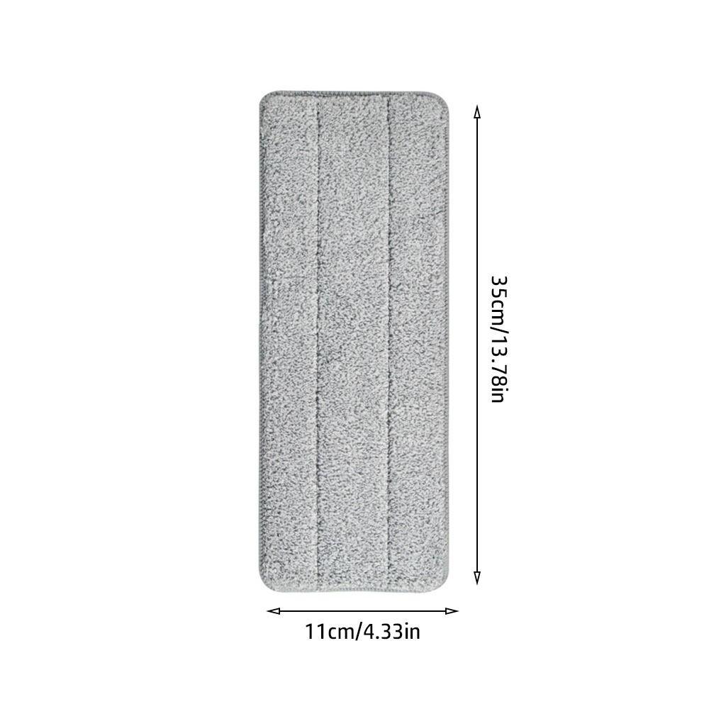 3 шт. Сменная ленивая швабра из микрофибры, Аксессуары для швабры, Прочная сменная насадка для швабры