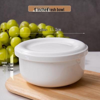 Керамические миски для хранения продуктов с крышками Qianxing