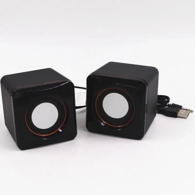 1 пара мини-компьютерных колонок USB проводные колонки универсальный стереозвук объемный громкоговоритель для ПК ноутбука