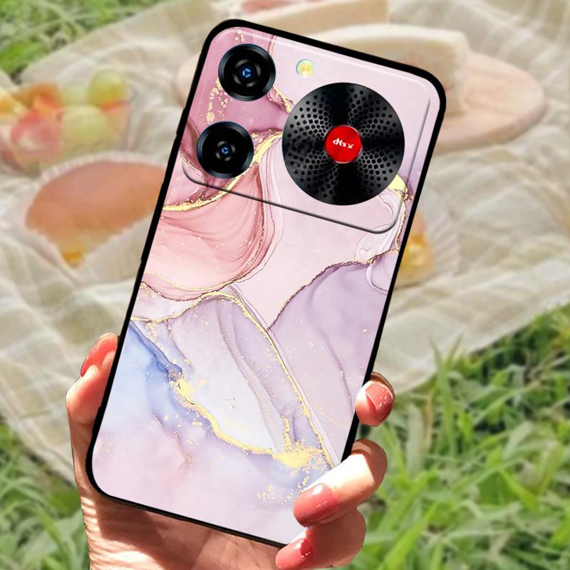 For ZTE Nubia Music Case Shockproof TPU Silicon Black Bumper Cover For ZTE Nubia Music Phone Cases Cute Back Cover Fundas Capa