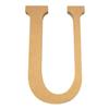 Letter "U" Mdf - Height : 220 Mm