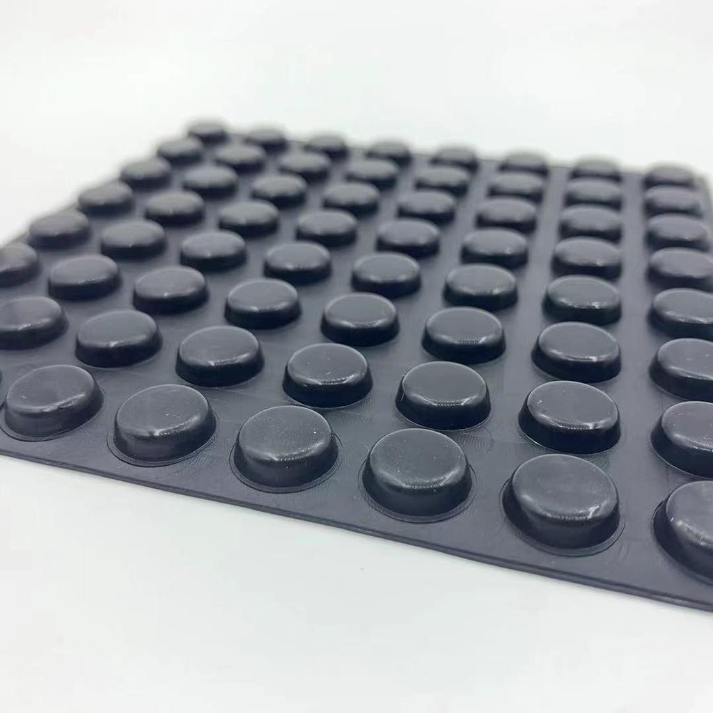 Прозрачные силиконовые накладки для предотвращения столкновений: Звукопоглощающая, самоклеящаяся, нескользящая резина для бесшумных дверок шкафов