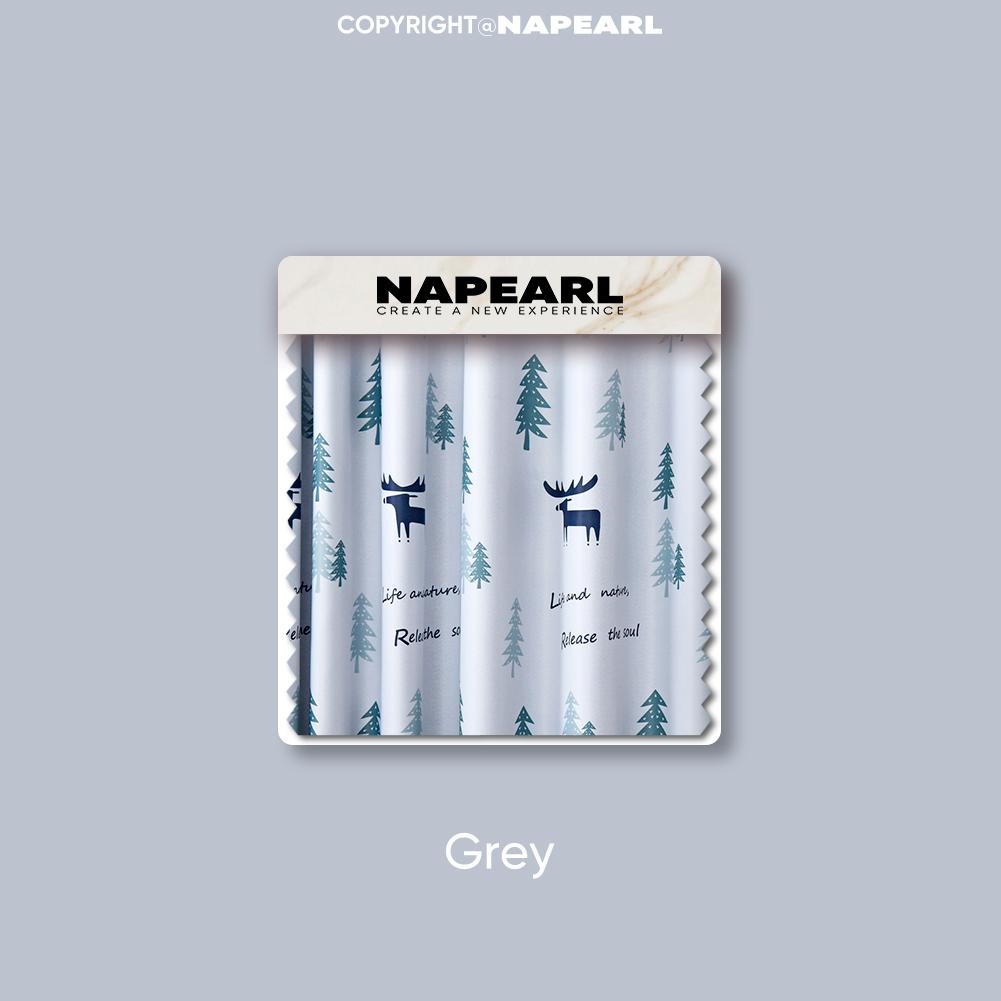 1 шт. NAPEARL 70-80% затемняющие Ins стиль скандинавский олень полиэфирное волокно персонализированные шторы с принтом прозрачные шторы для спальни гостиной домашний декор