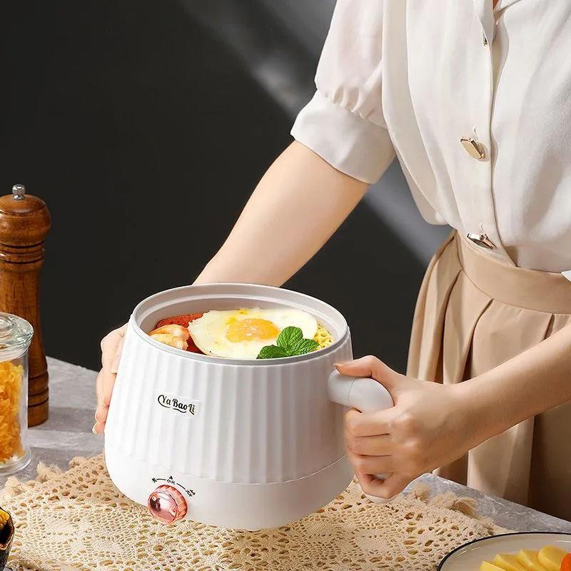 Электрическая плита Многофункциональная электрическая плита Бытовая студенческая общежития Плита Мини-вареная лапша Горшок с лапшой быстрого приготовления