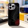 Ghoul Spider L-Lily Tokyo For iPhone 17,16,15,14,13,12,11,Pro,Max,Plus,E,Air,Mini Anti Fall Black Matte Hard Bumper Phone Case