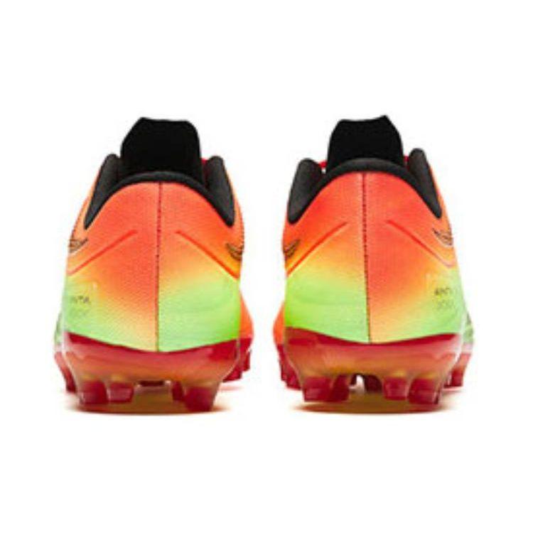 Anta Mg Comfortable Non-Slip Football Shoes Men Football Shoes Fluorescent-Laser-Red 912332222-1