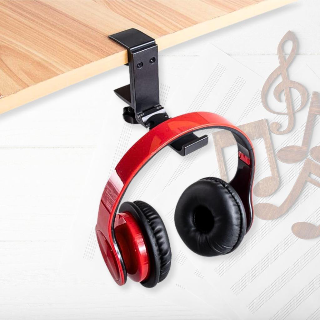 BGL держатель для наушников, подставка, зажим из алюминиевого сплава, складной, под стол