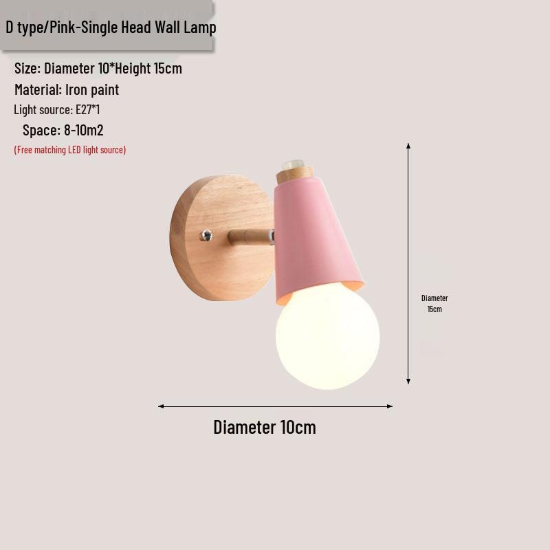Современный скандинавский настенный светильник: Стильное освещение для спальни, гостиной, бара или лестницы