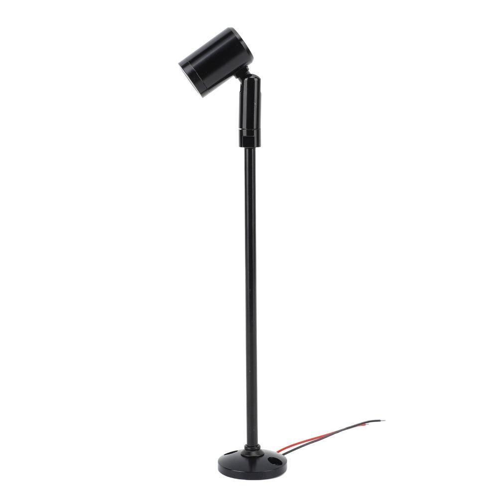 2 Pack Aluminum Body Jewelry Showcase Light Upright Mini Spotlight Jewelry Showcase