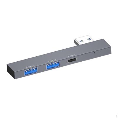 Портативный USB-концентратор с 3 портами для передачи данных и расширения устройств