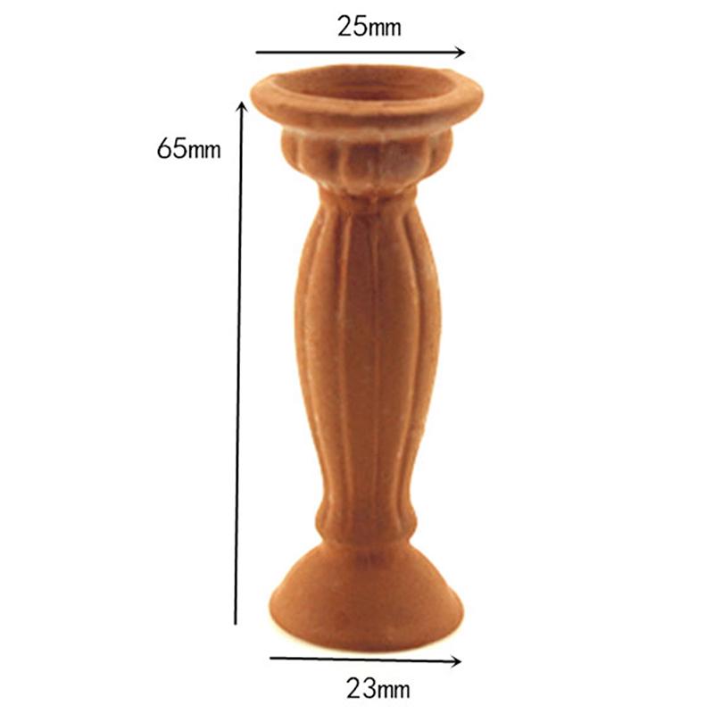 Ceramic 1: 12 Dollhouse Miniature Toy Porcelain Decoration Vase Pot Accessories Decor Doll House Miniatures Decor Accessories