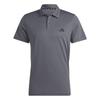 Adidas Train Essentials Training Polo Shirt BXH40 Grey Men's Five/Black (IB1066)