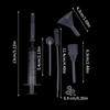 8units/Set Perfume Refill Tools Set Plastic Diffuser Syringe Straw Dropper Funnel Spray Dispensing Required Cosmetic Tools