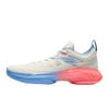 Comfortable Fashionable Versatile Shock Absorbing Non-Slip Wear-Resistant Low-Top Basketball Shoes Men Sneaker White Blue Pink 112441110-6