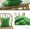 2Pcs 45X45Cm Outdoor Waterproof Green Throw Pillow Cover Spring Decorative Square Pillows Cover Leave Modern Garden Cushion Case