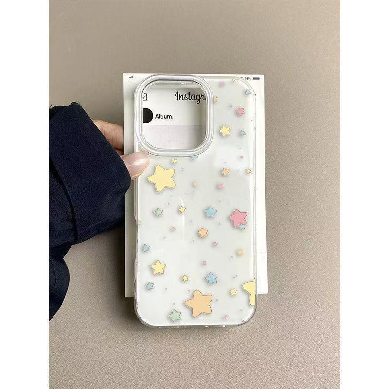 Чехол "Звездное небо" на весь экран для iPhone 12-17, Ударопрочный, Стильный дизайн