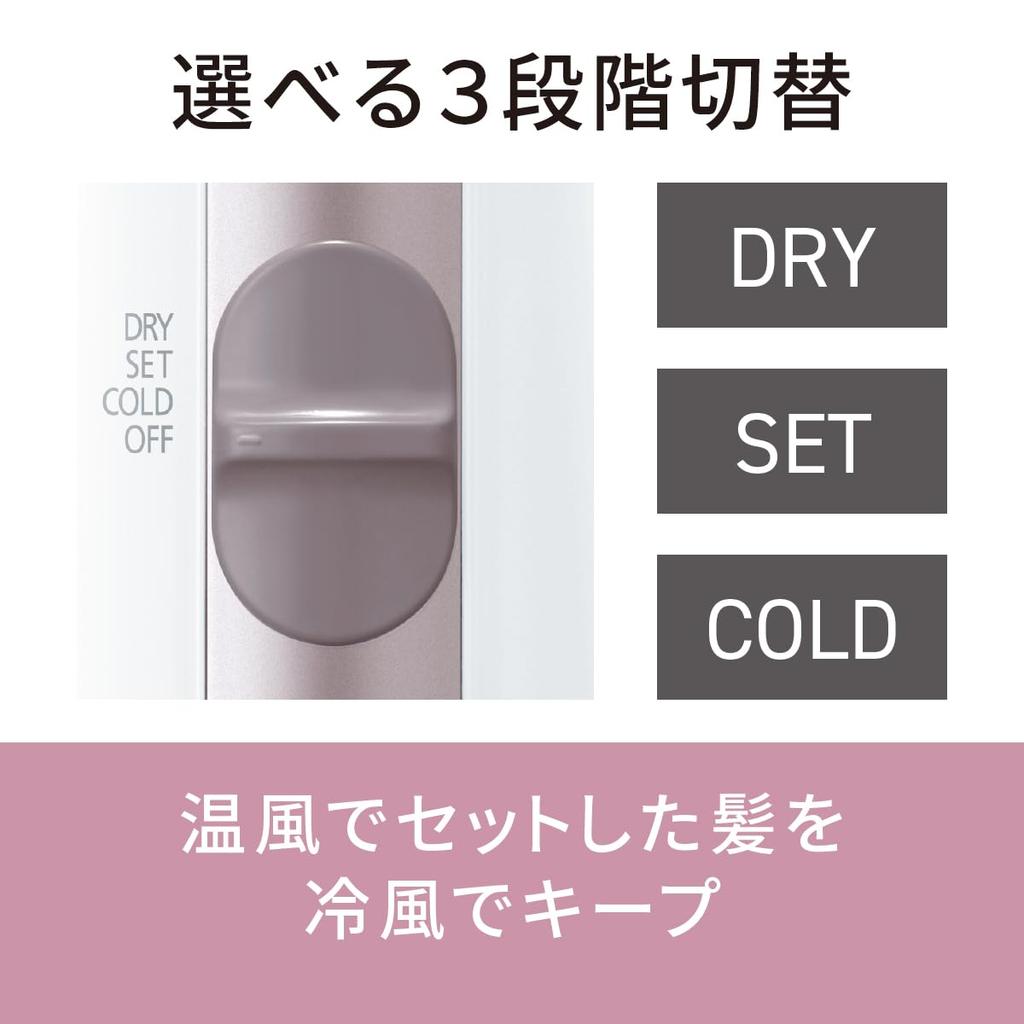 В сушилке Panasonic Kuru Kuru Ionity Negative Ion White [Выпущено в 2024 году] EH-KE1L-W