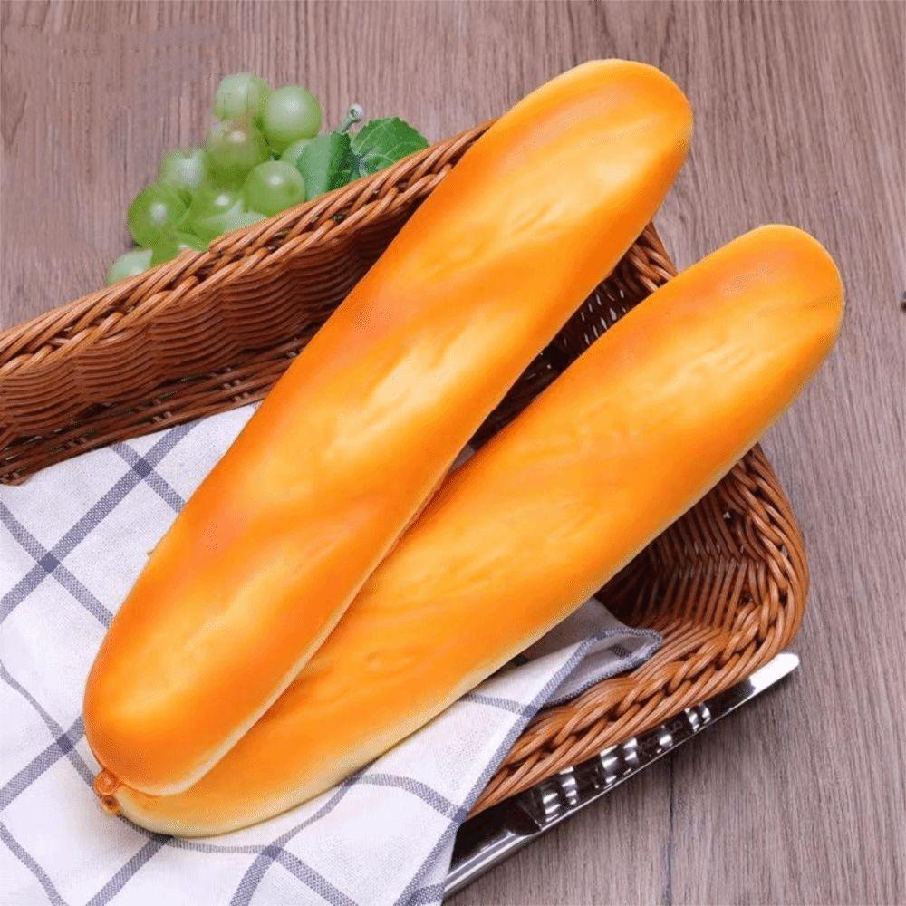 Soft Lifelike Artificial Bread Model Cake Shop Bakery Long Cake Model Home Decoration