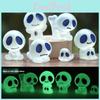 Resin Ghost Miniature Toy With Scene Design For Diy Decoration And Creative Play Activities