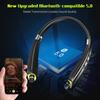 SX-990 Наушники с сабвуфером, подвесные наушники-вкладыши, складные Bluetooth-совместимые беспроводные наушники со звуком HiFi 5.0