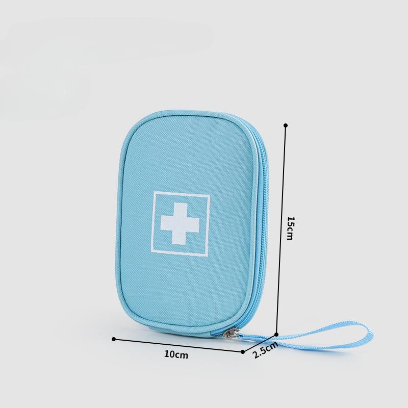 Emergency First Aid for Family Candy Color First Aid Box High Capacity Outdoor Camping Traveling Kit for Medical Bandaid