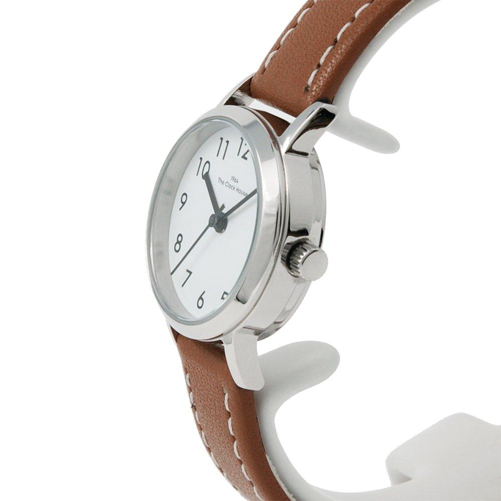 ЧАСЫ THE CLOCK HOUSE Часы Натуральные Повседневные Солнечные Женские [The HOUSE] LNC1001-WH2B