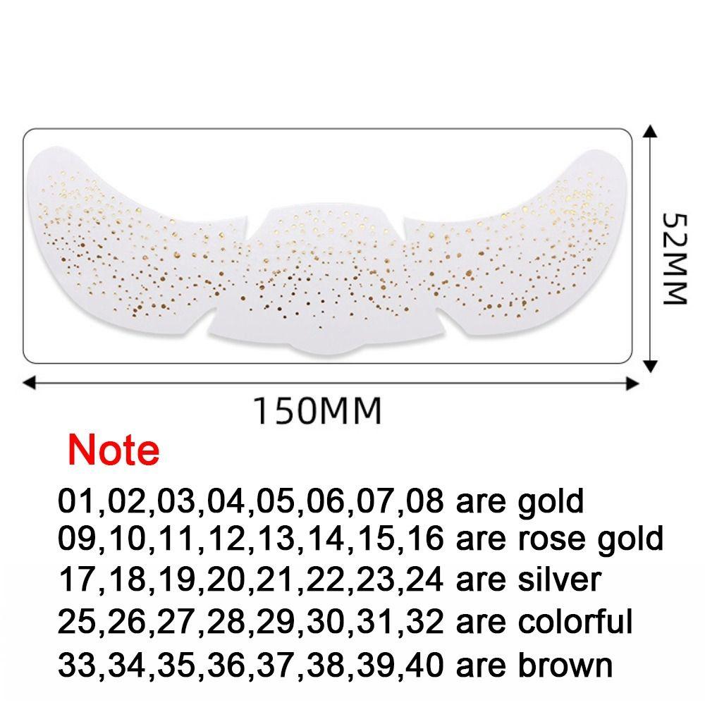 6Pcs Star Heart Freckle Tattoo Sparkle Face Tattoo Sticker Disposable Face Temporary Tattoo Make Up