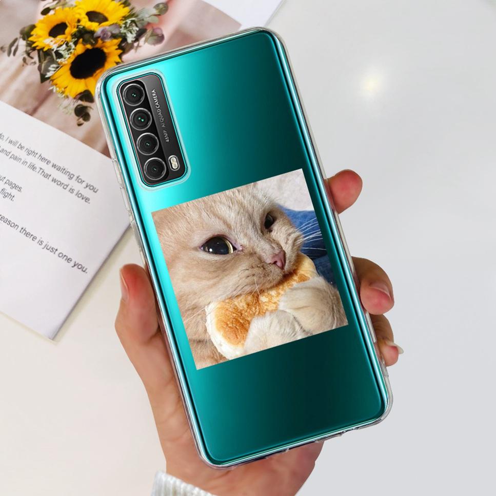 Для Huawei P smart 2021 Чехол Новый Дизайн Модный Принт Мягкий Силикон ТПУ Чехол Для Huawei P Smart 2021 PPA-LX1 Чехол для Телефона Fundas