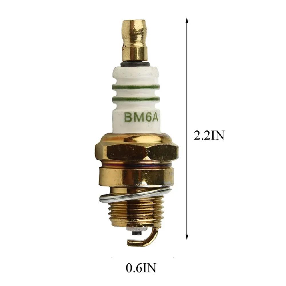 1 шт. Свеча зажигания BM6A, совместимая с M7 L7T CJ8 1560, для бензокосы, бензопилы