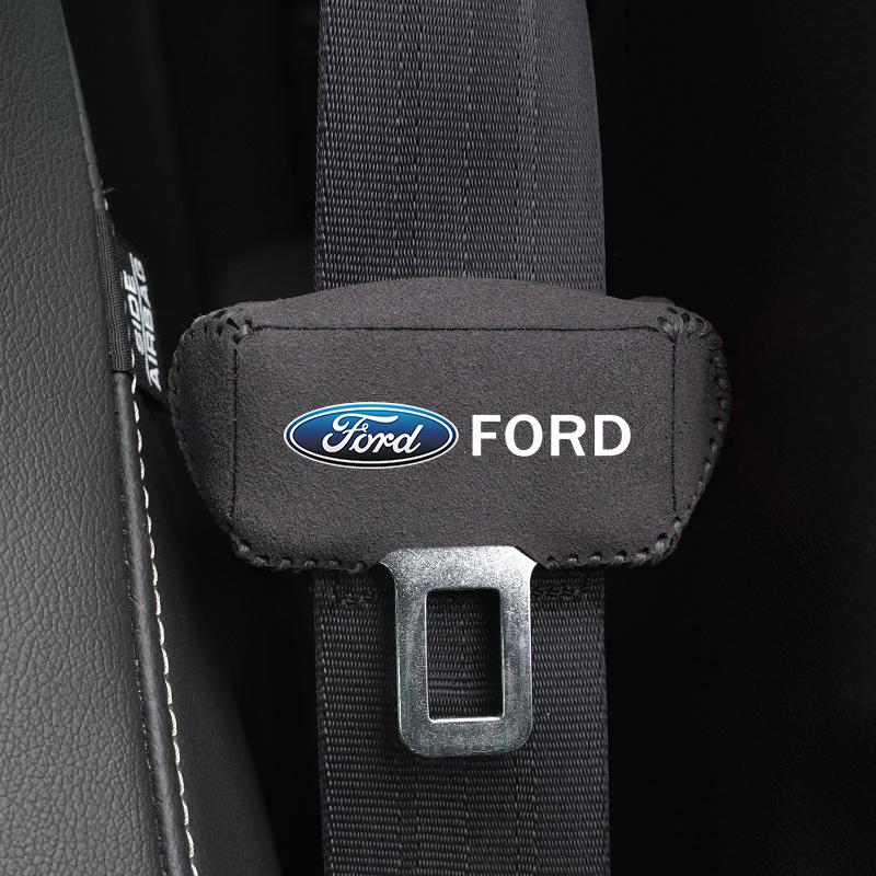 Car Safety buckle protection sleeve accessories For Ford STline Focus Fiesta Mondeo Explorer Transit Ranger MK2 MK3 Escape Puma APU1
