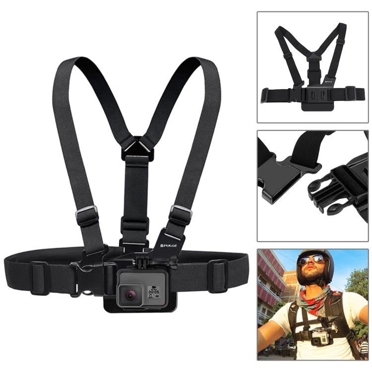 PULUZ 53 в 1 Комплекты аксессуаров Total Ultimate Combo для GoPro, Insta360, DJI и других экшн-камер