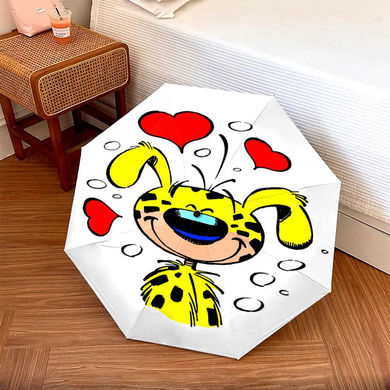 Зонт с рисунком Марсупилами, Новый Стиль, 1 шт., Автоматический Складной Зонт, Портативный Складной Дорожный Зонт, Уличный Зонт, Подарок на День Рождения