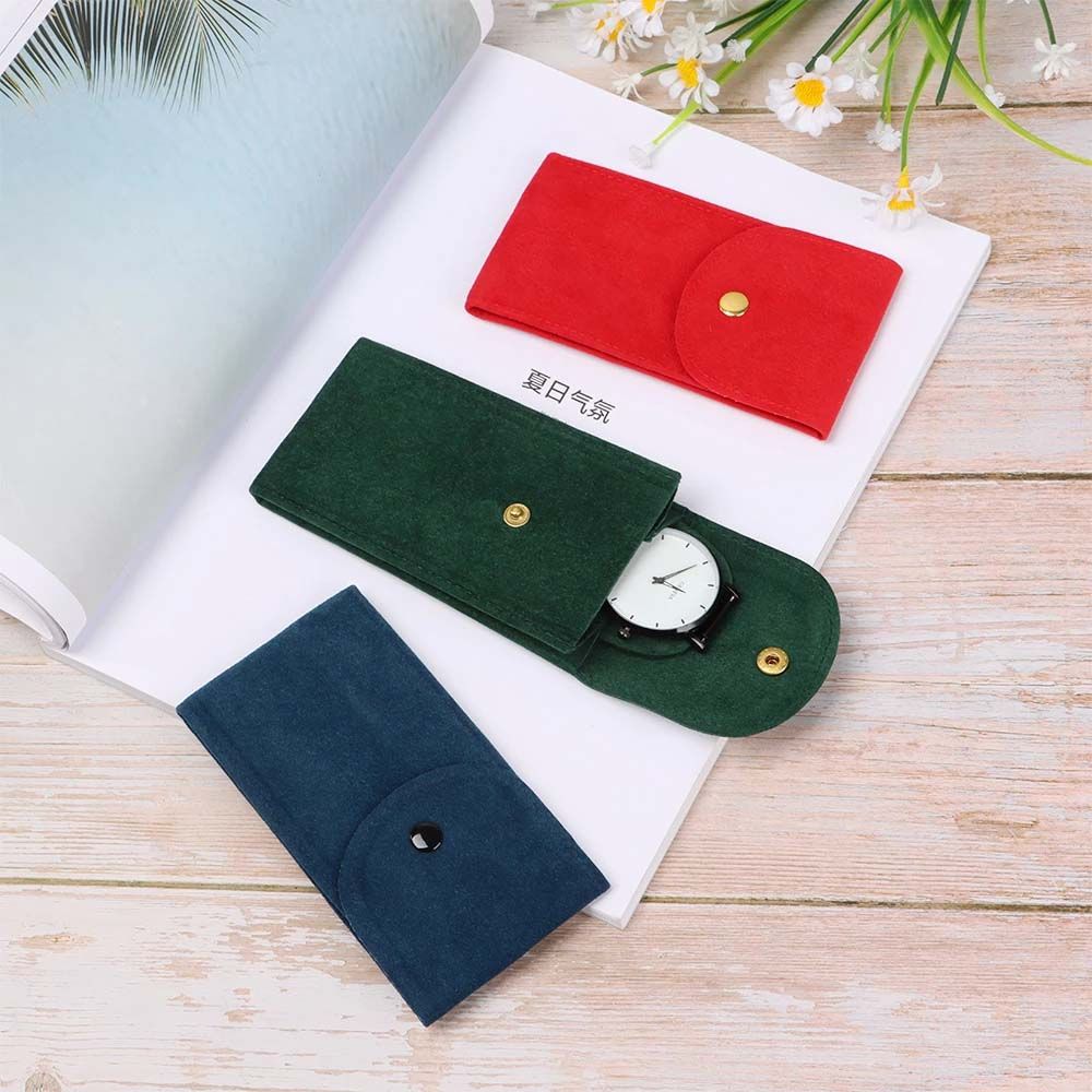 Для женщин и мужчин карманы для хранения часов упаковка сумки с защелками сумка для хранения часов байковая сумка