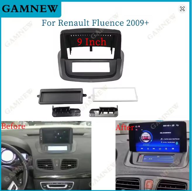 Комплект рамки для 9-дюймовой Android-панели навигации для Renault Fluence 2009+