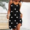 2025 Women's Summer Sleeveless Print Casual Dress Summer Dress for Holiday Women Clothing