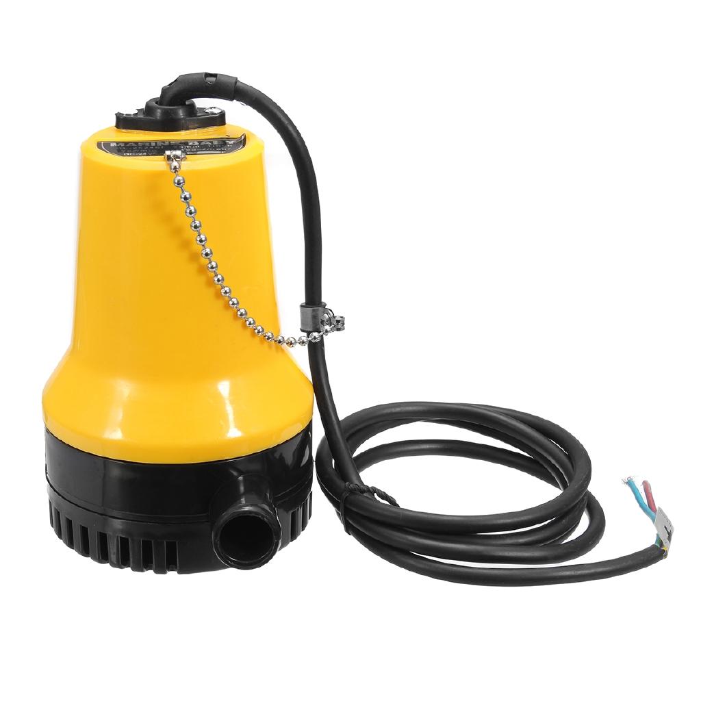 4600RPM Water Submersible Pump Electric Dirty Pond Swimming Pool Clean Drain 50W DC 24V