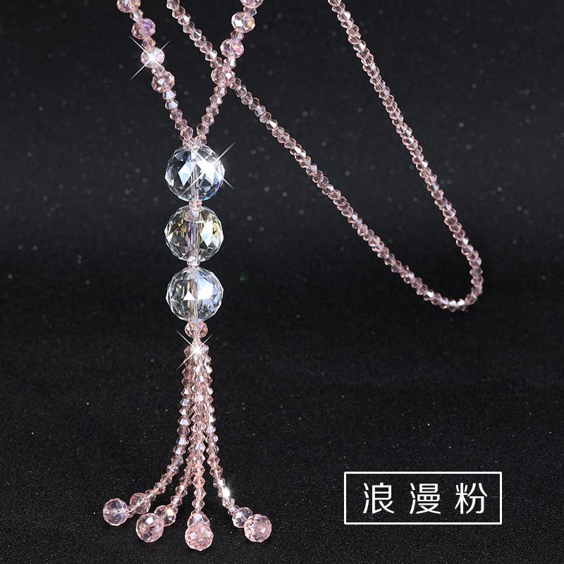 Привлекательное хрустальное ожерелье для женщин в ярких цветах, идеально подходящее для любого стиля моды